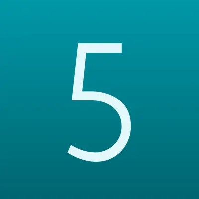 5 колесо, торговая компания, лого-визитка